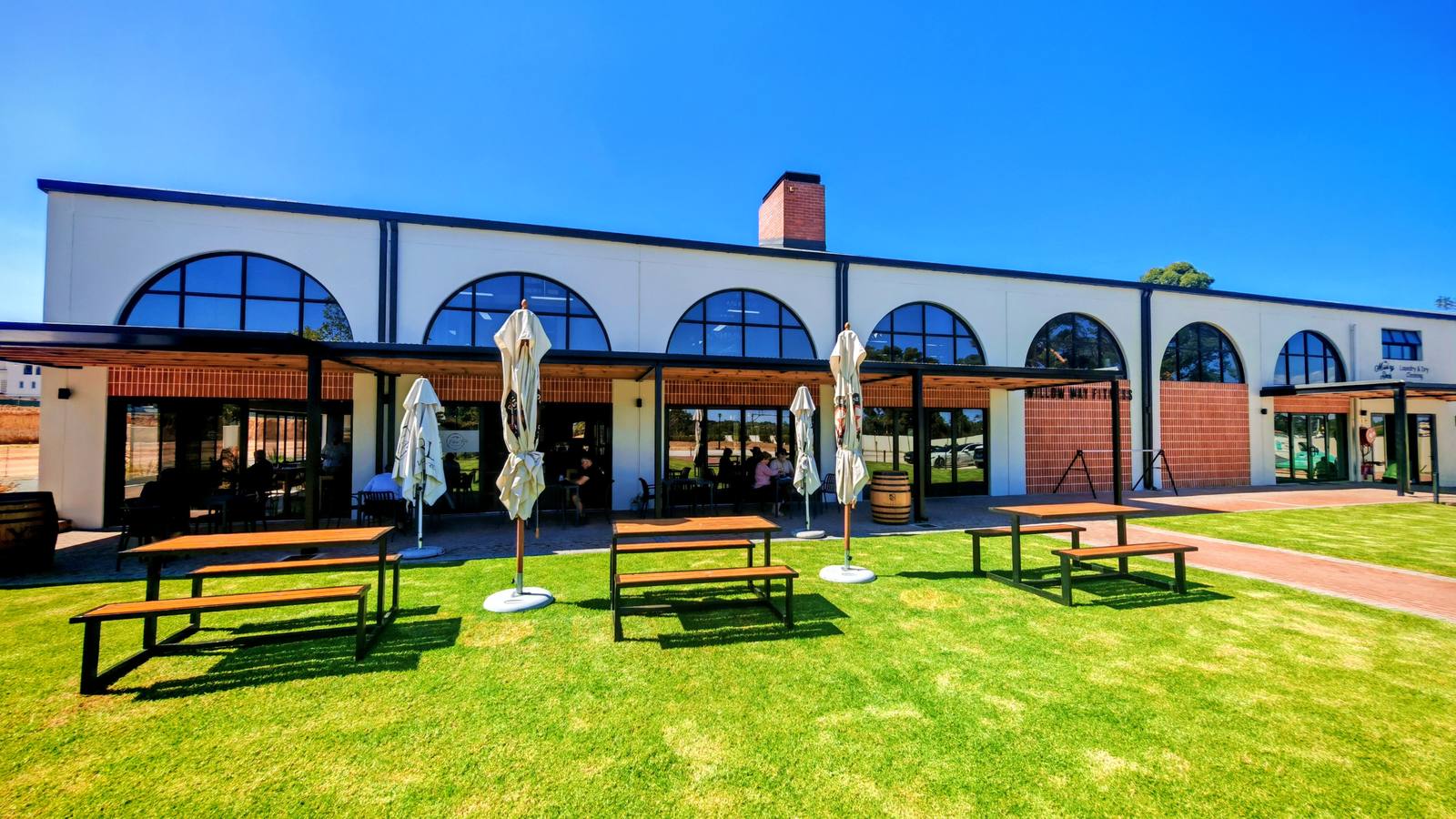 The Foundry Lifestyle Centre exterior — home of The Village Hub, Nooitgedacht Village, Stellenbosch