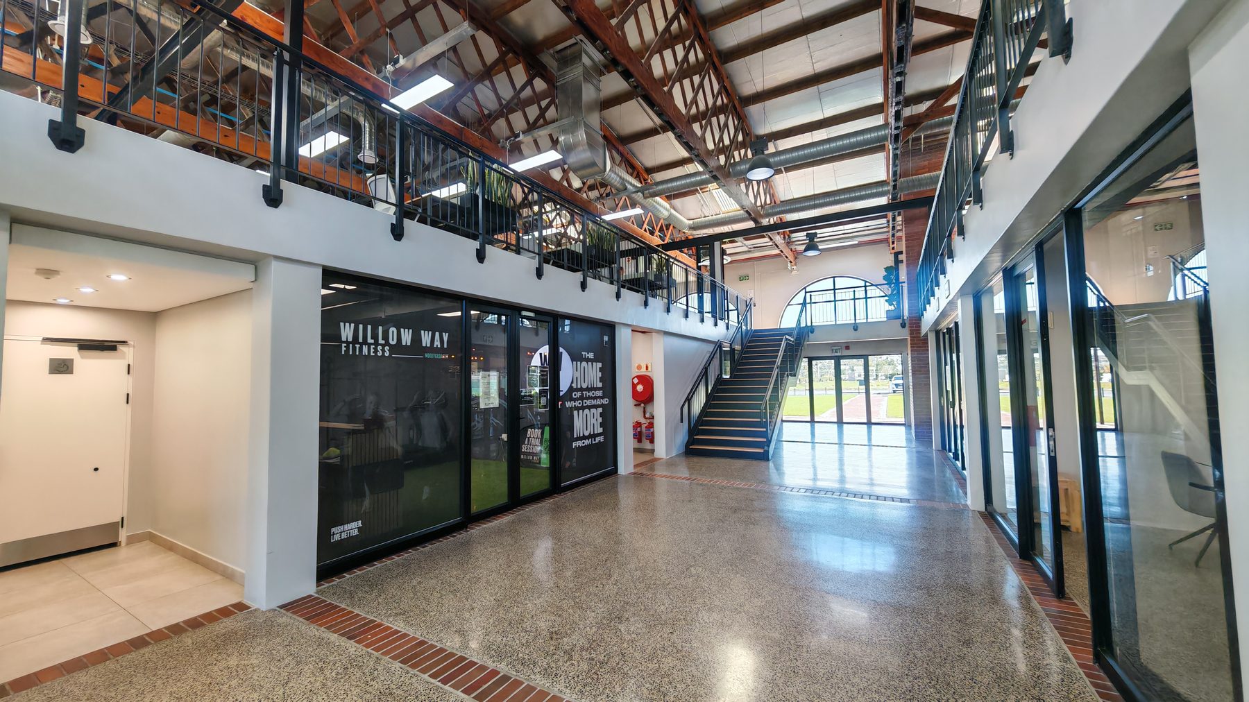 The Foundry coworking lounge at The Village Hub Stellenbosch